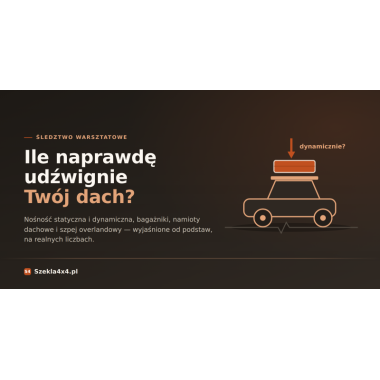 Śledztwo warsztatowe Czyli Ile naprawdę udźwignie Twój dach? Ciąg dalszy