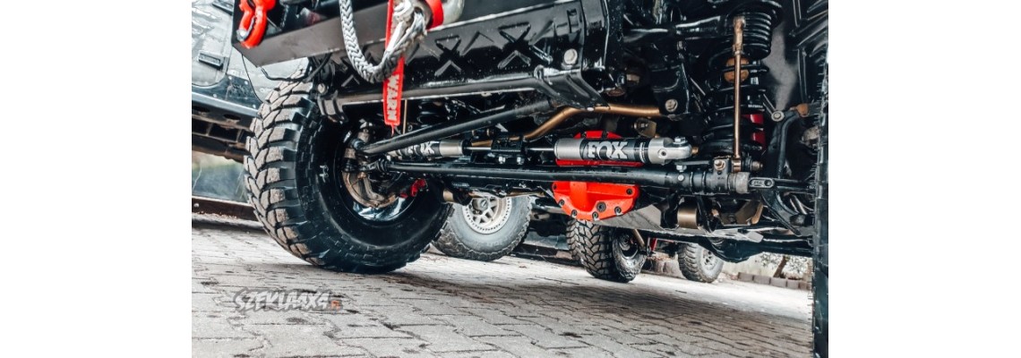 Podwójny amortyzator Wrangler JL i Osłony Rival