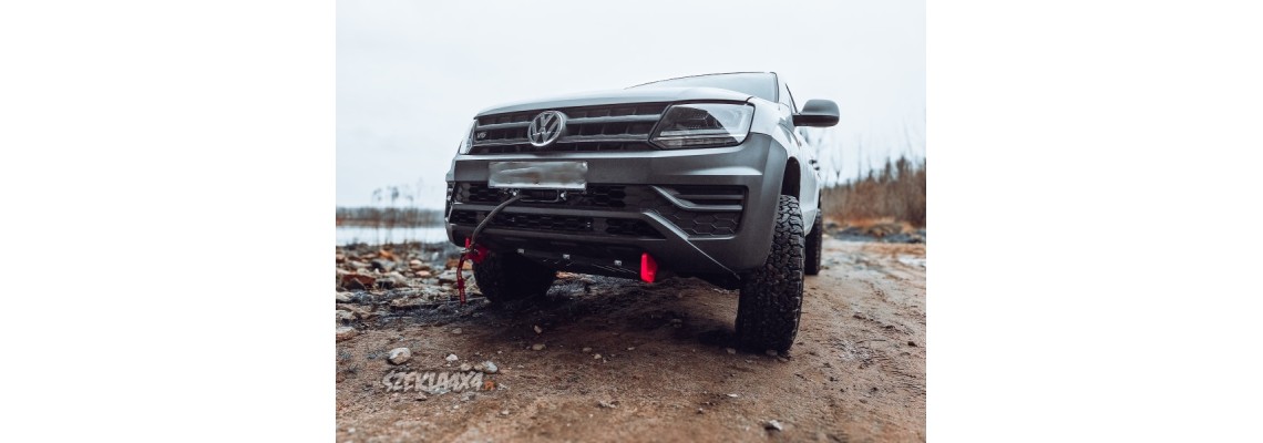 Rival 4x4 montaż wyciągarki Warn w Volkswagen Amarok 