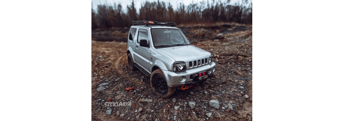 Montaż wyciągarki XTR w Suzuki Jimny