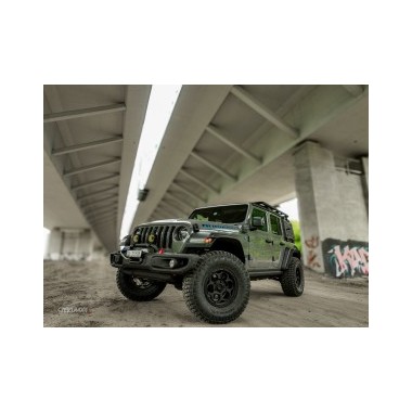 Jeep Wrangler JLU 4XE - czyli jak stworzyć z niego idealnego towarzysza przygód! - Clayton Lift i Amortyzatory FOX