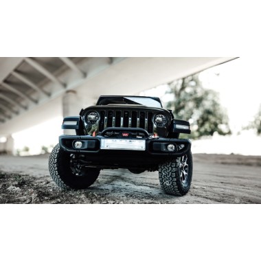 Jeep Wrangler JLU 2,5 lift Metalcloak - FOX Shocks - wyciągarka WARN