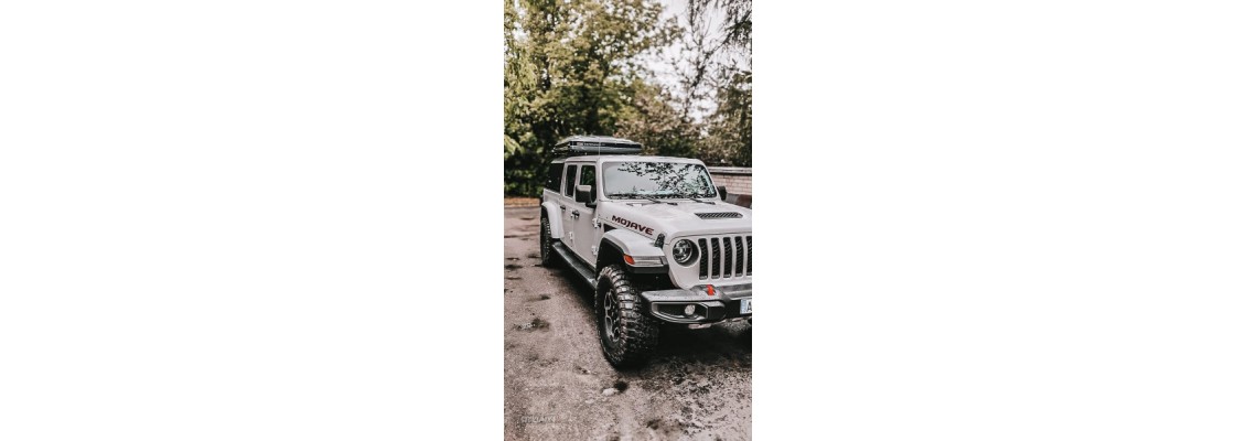 Namiot Dachowy na pickupa - Jeep Gladiator Overlanding edition